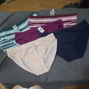 Womens Victoria Secretd Stretch Cotton Bikini Briefs - Assorted Colors